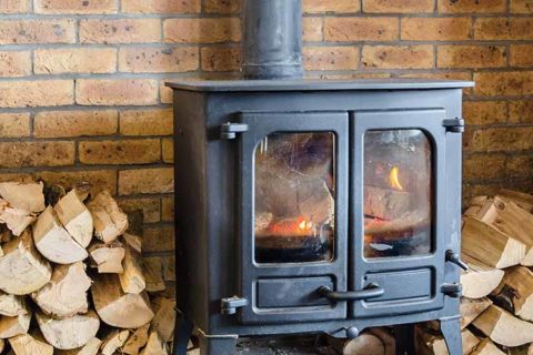 wood stove